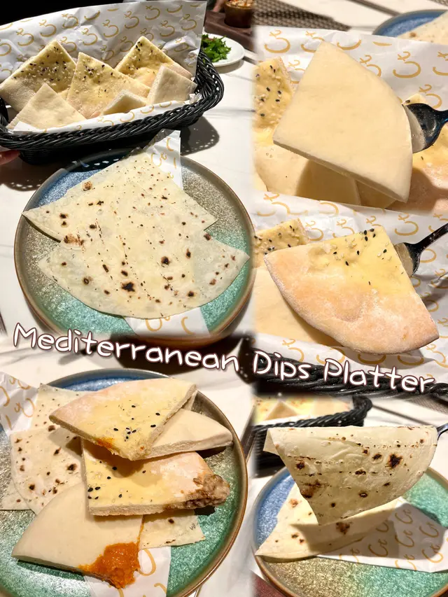 Mediterranean Dips Platter