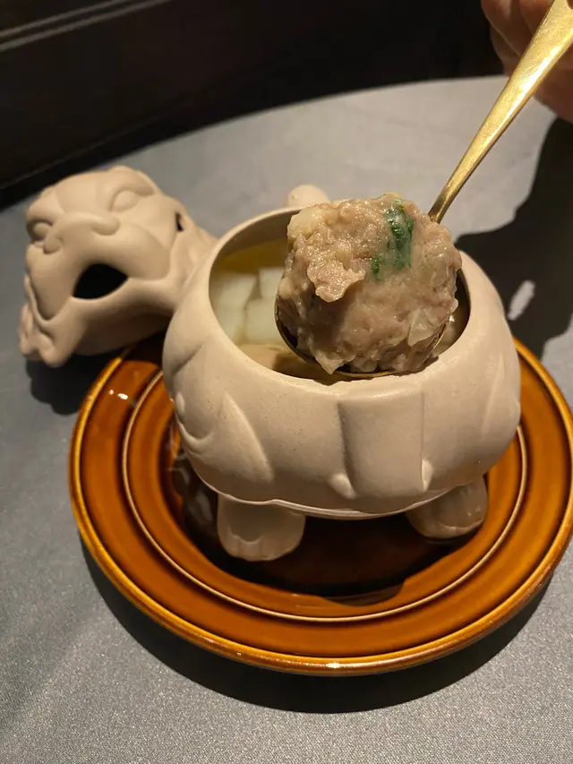 高湯瓜粒牛肉球