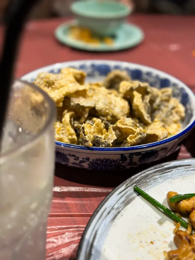 金沙脆魚皮