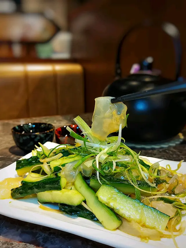 小黃瓜伴海蜇頭