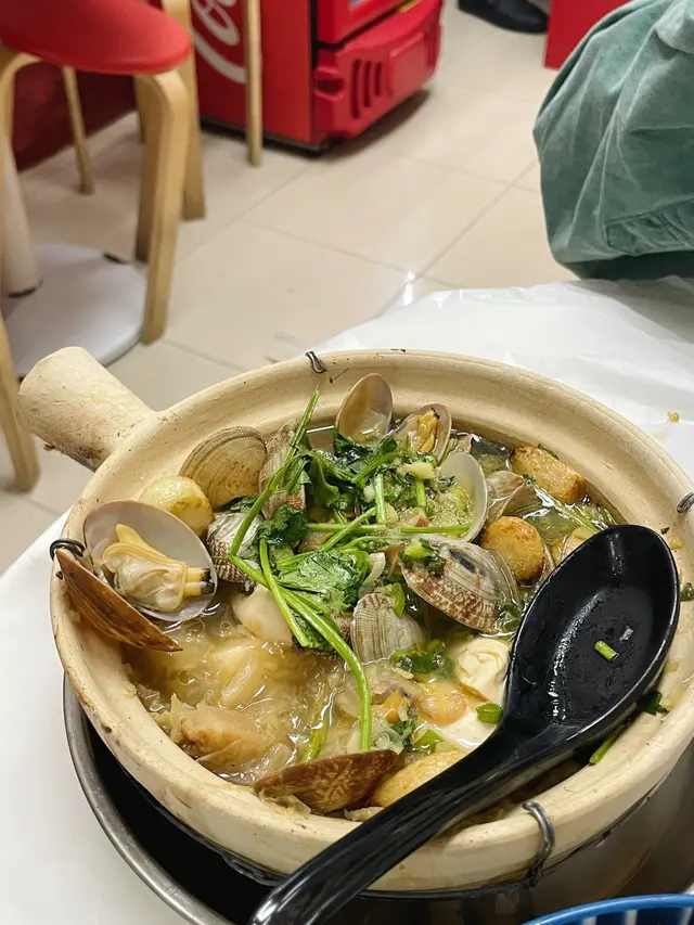 油鹽水豆腐煮蜆