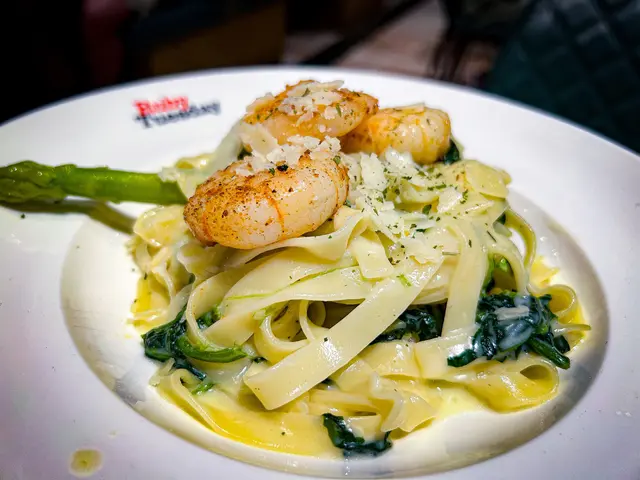 Cajun  Prawn  Fettuccine  