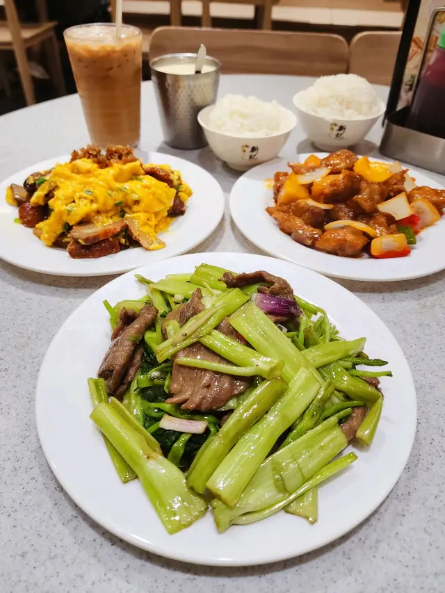 腐乳通菜炒牛肉