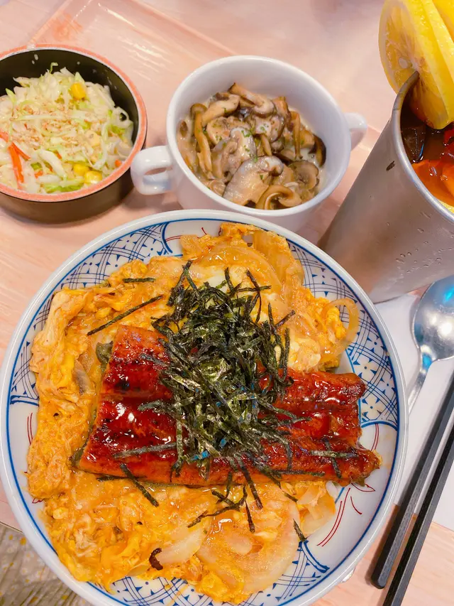 鰻魚柳川丼