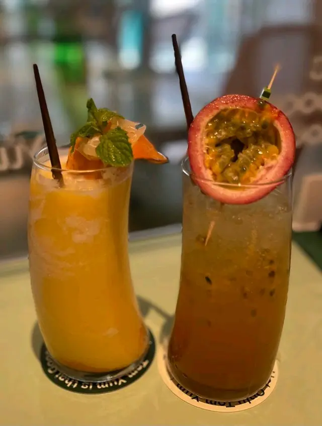 香芒熱情果手標茶梳打