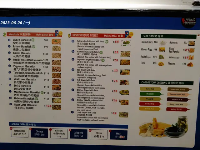 Habib's India & Middle Eastern Food
屯門雅都商場
2023-06-26 (Mon)