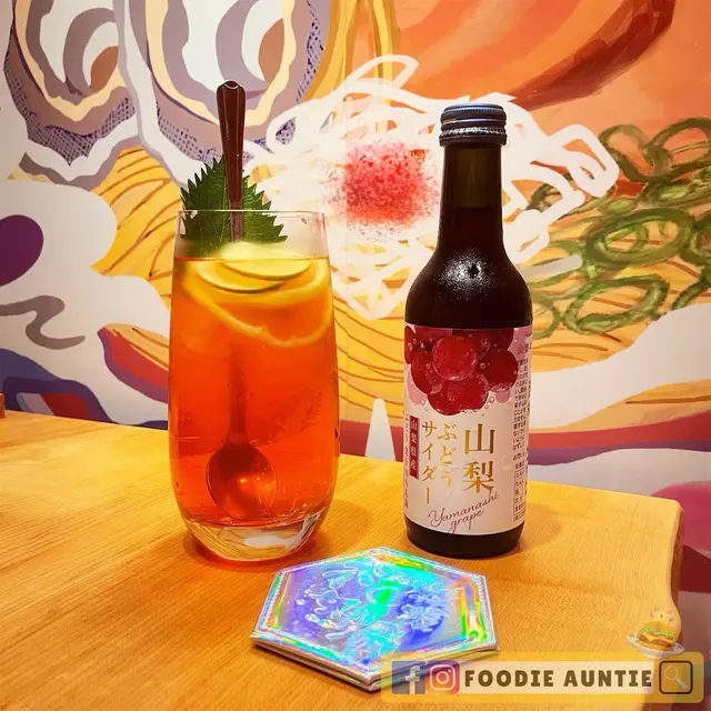 信州巨峰梳打汽水 & 紫蘇雙檸洛神花茶