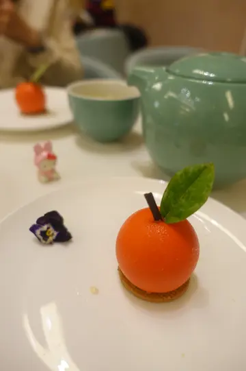 大吉大利~铁观音蜜柑慕丝蛋糕