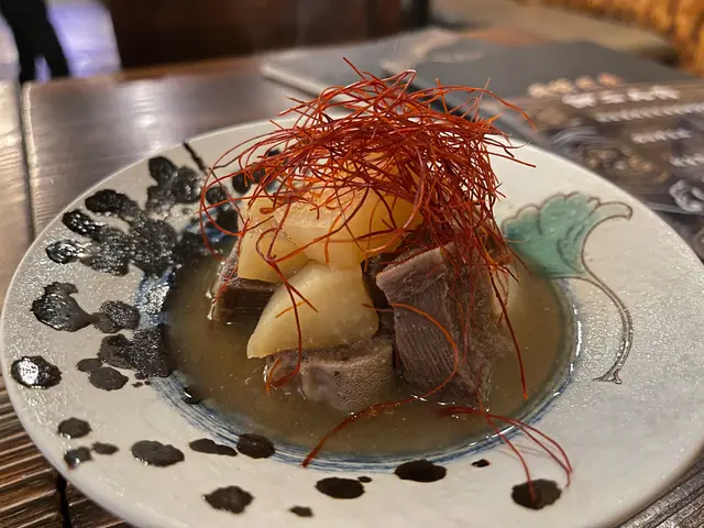 辣味噌大根牛舌煮