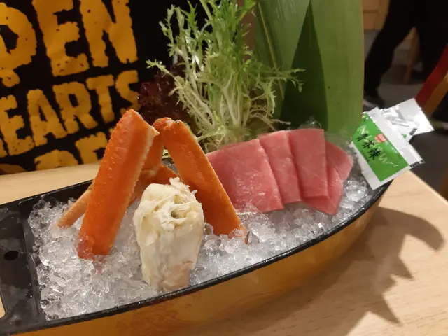 中拖羅刺身不過不失! 比連鎖壽司店新鮮...