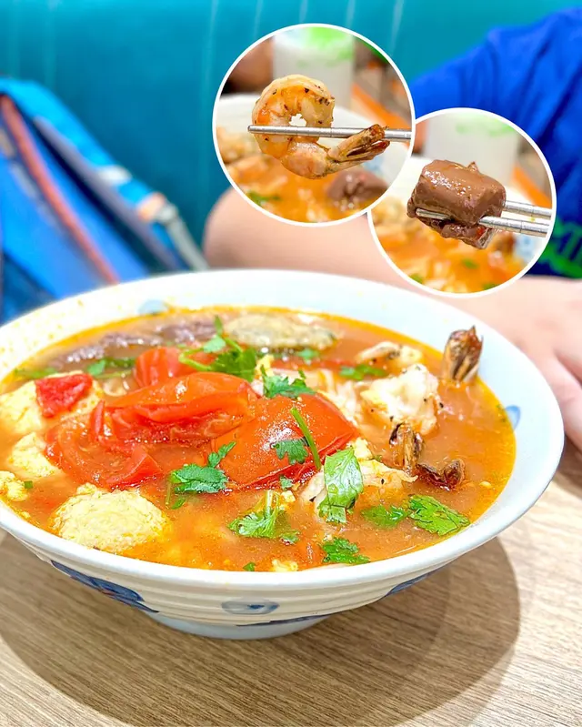 海防番茄鮮蝦湯檬