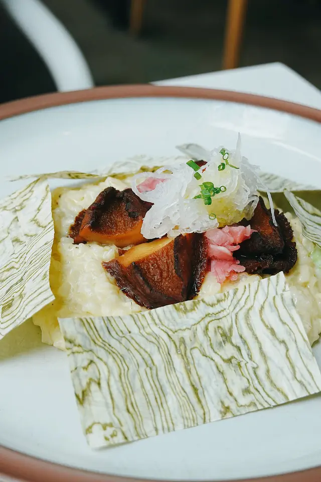 鮑魚蟹膏醬燉飯