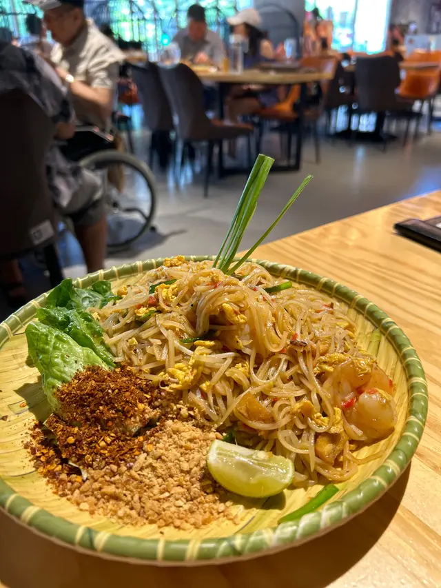 泰式蝦炒金邊粉