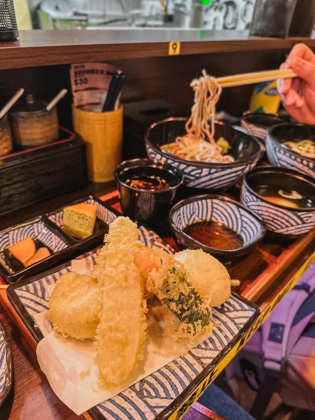 天婦羅自選定食