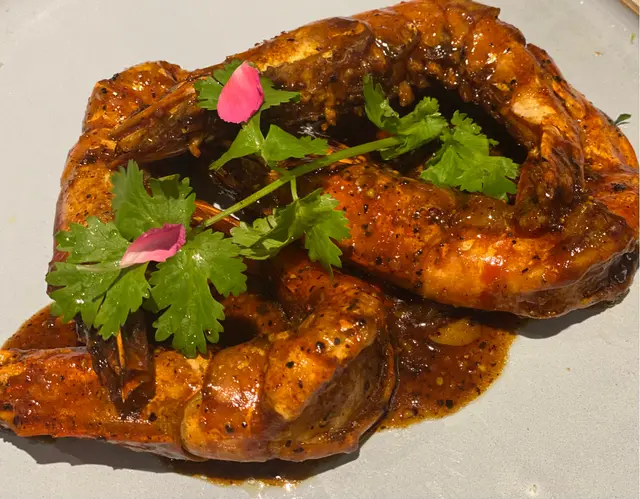 新加坡黑胡椒大虎蝦