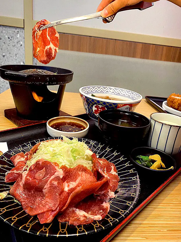 鹽燒牛舌定食