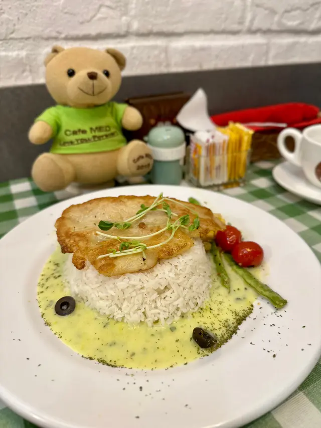 香草忌廉龍利柳飯