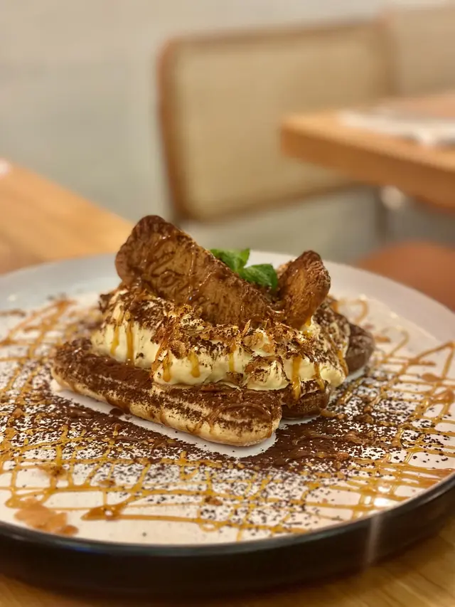 焦糖海鹽骯髒提拉米蘇