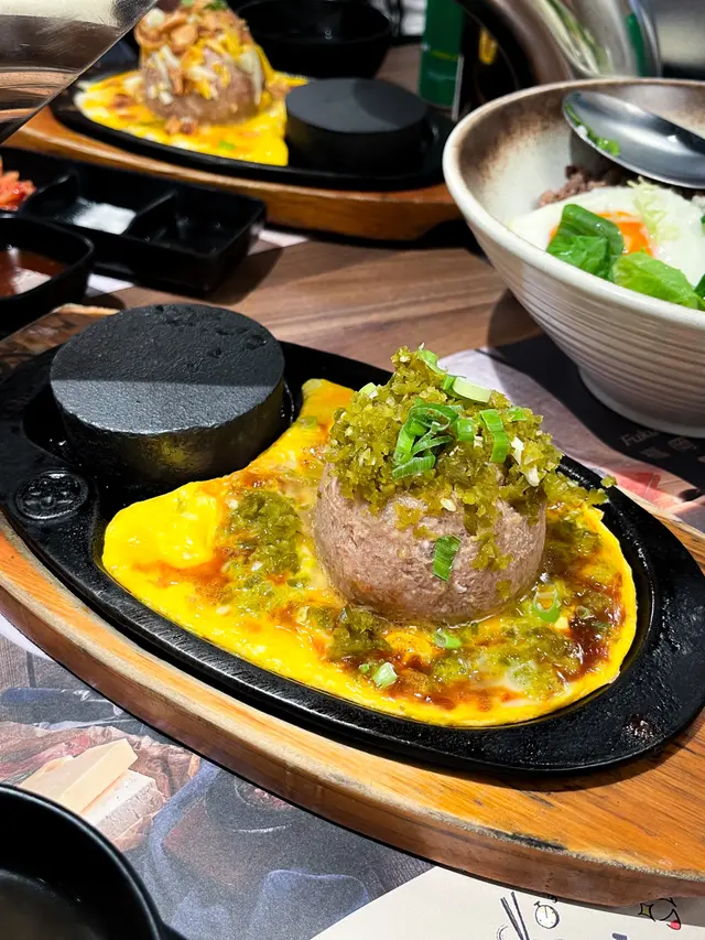 墨西哥辣椒和牛漢堡扒