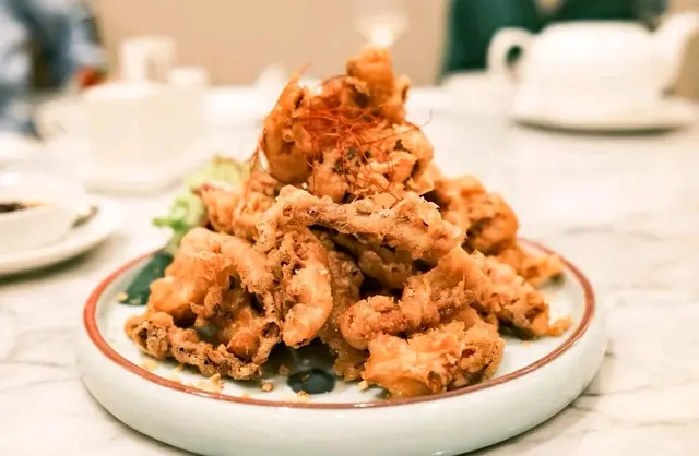 炸鮮魷