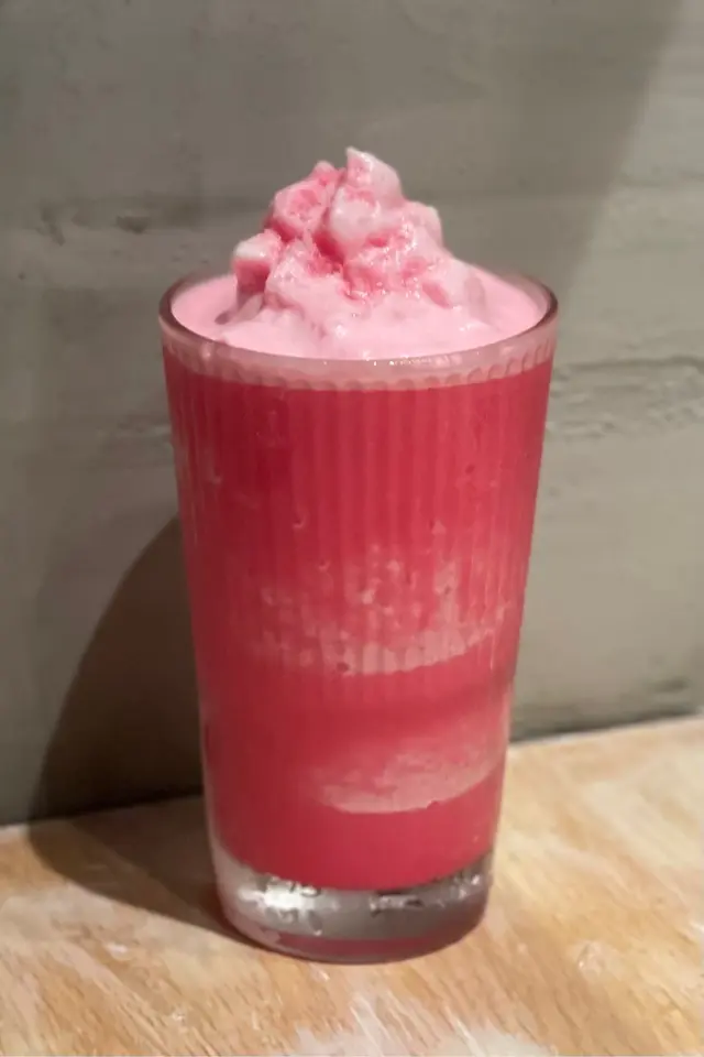粉紅奶昔