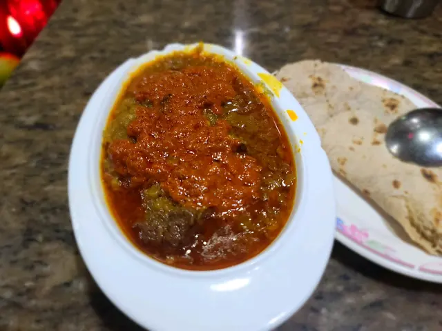 咖喱牛腩(配菜选择面饼)