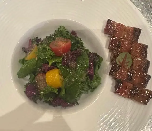 羽衣甘藍煙肉沙律