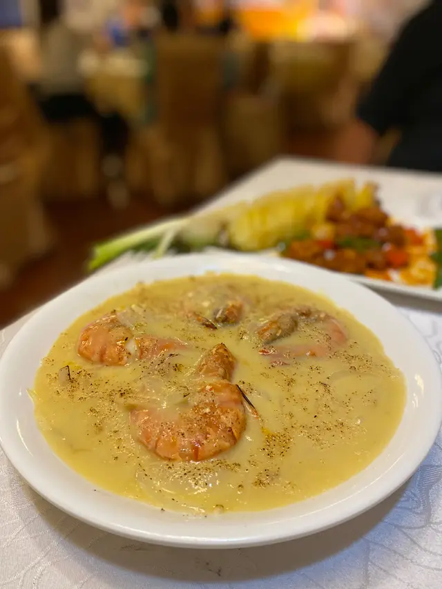 芝士海蝦焗伊麵