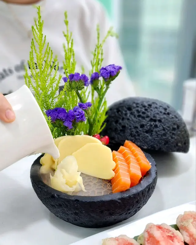 素食三文魚拼盤