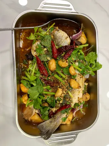 重慶麻辣原條烤魚