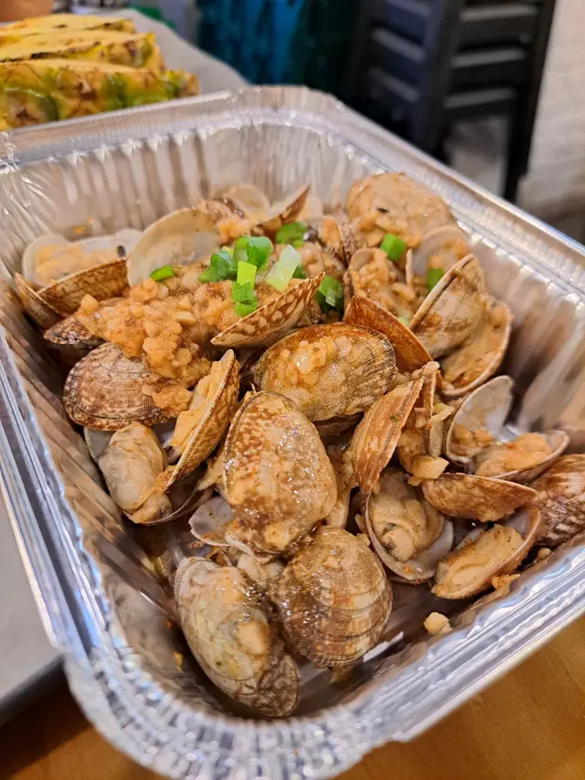 錫紙燒麻辣蒜蓉花甲