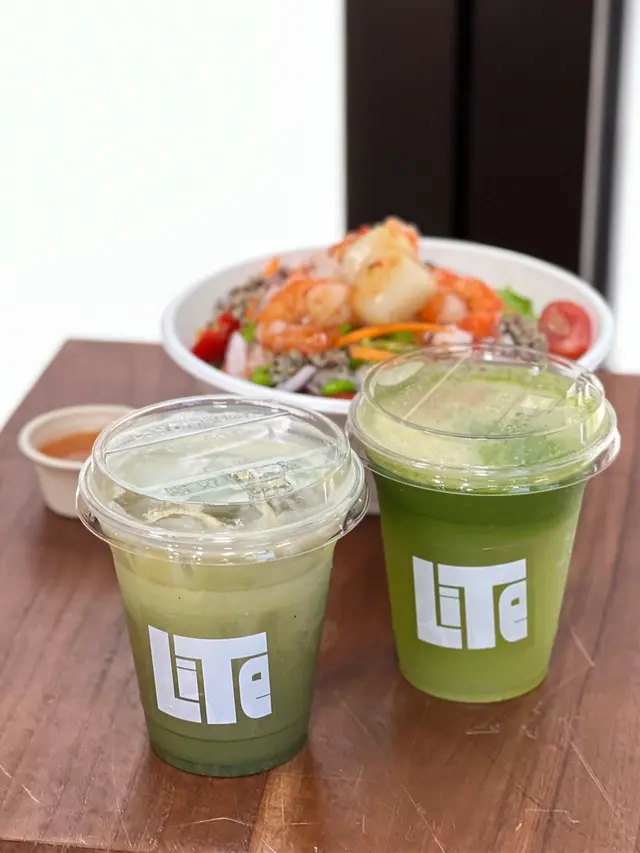 LITE Green Juice & Matcha Espresso Fusion