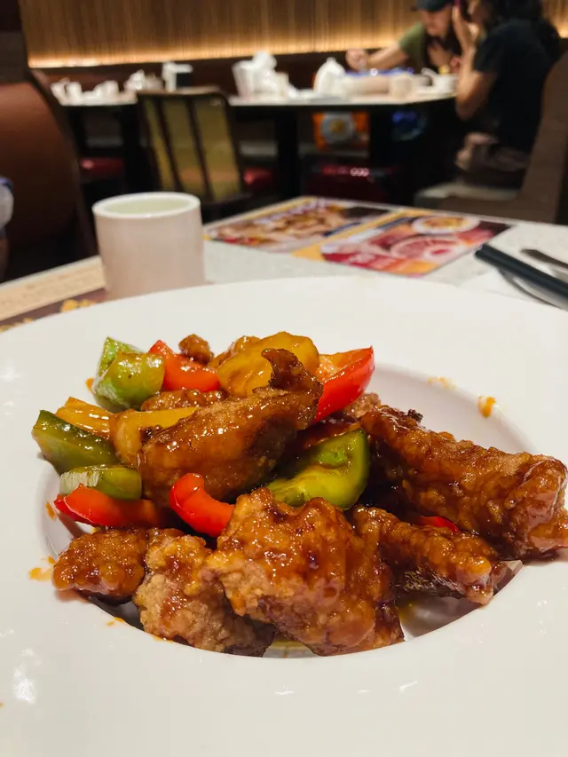 菠蘿陳醋豬爽肉