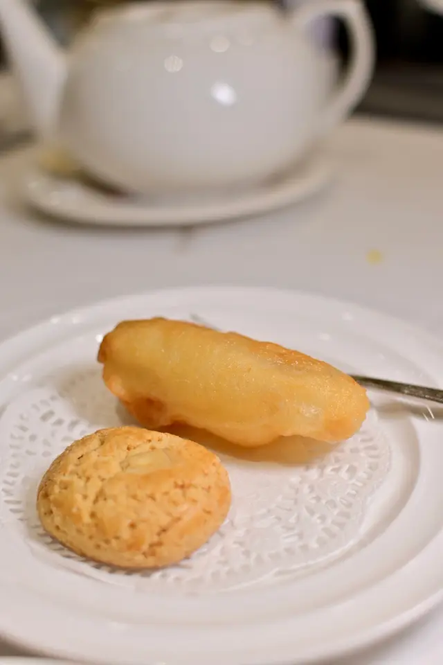 欖仁合桃酥。酥炸馬蹄條