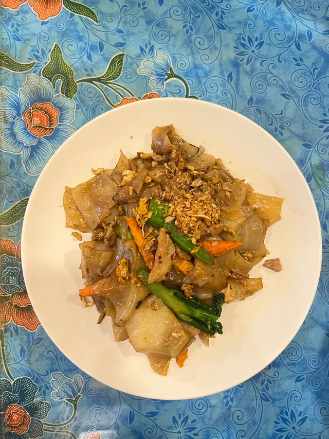 泰式乾炒河（豬）午餐