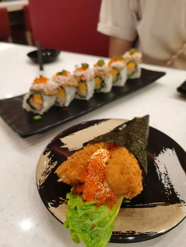 炸蝦手卷