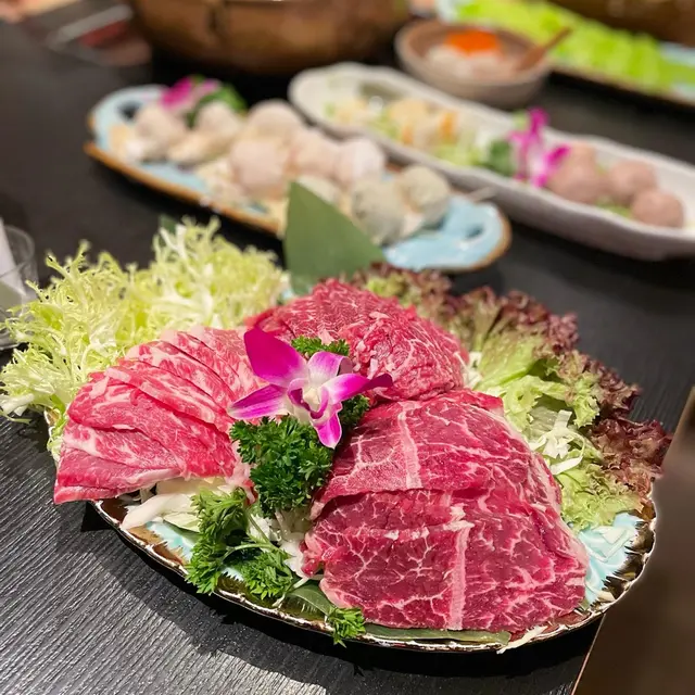 大紅袍牛肉三拼