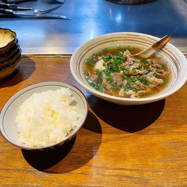 大阪名物 牛肉湯定食