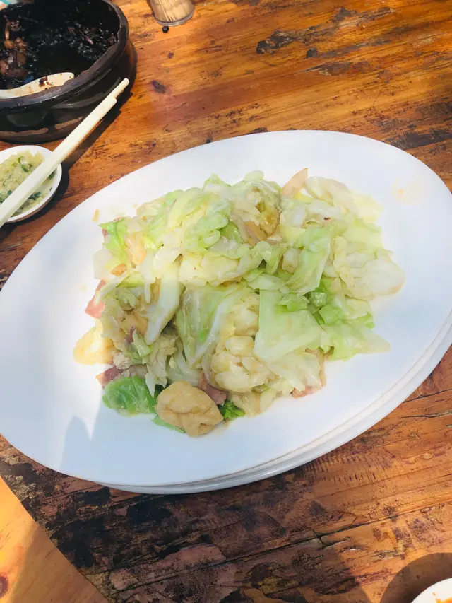 ✅炒椰菜都唔錯,配上同炒既咸肉都幾好食😋