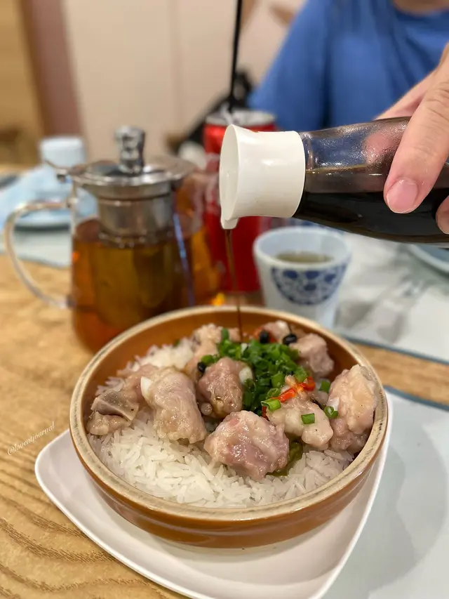 豉椒排骨蒸飯