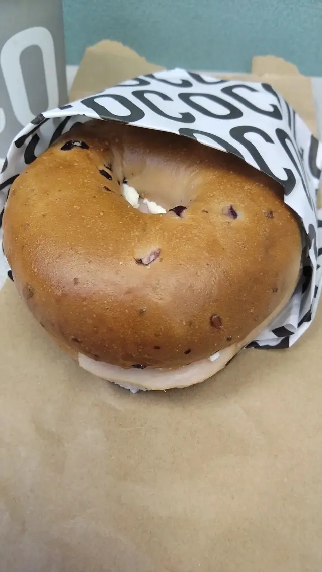 煙雞胸 Bagel