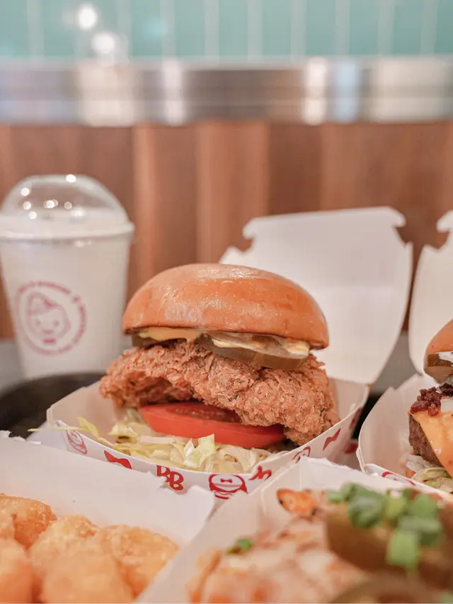 招牌炸雞漢堡