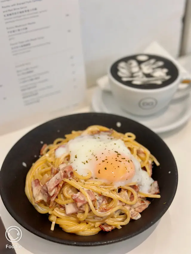 卡邦尼溫泉蛋意大利粉