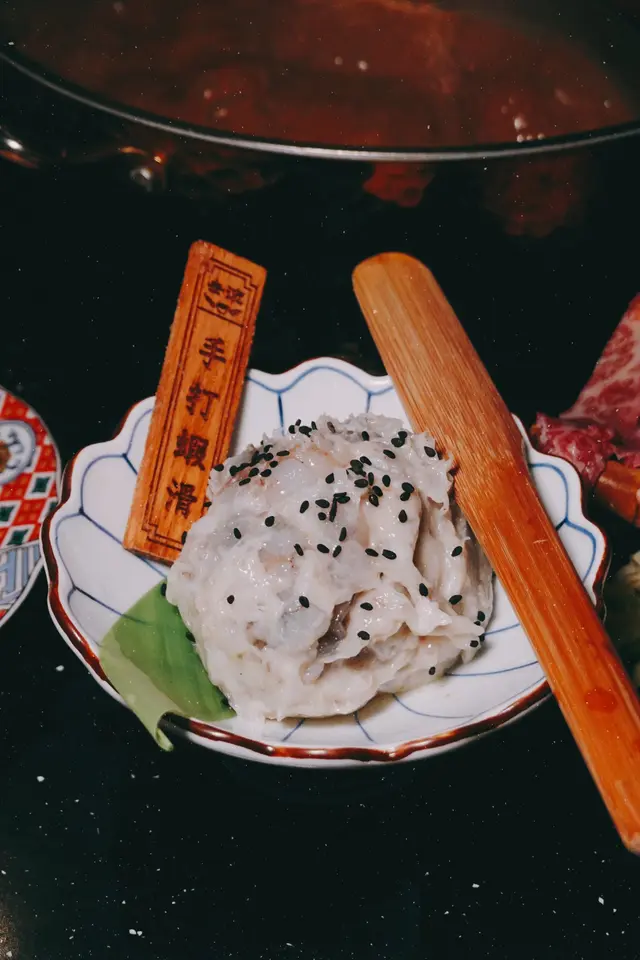 下面滑手打蝦滑