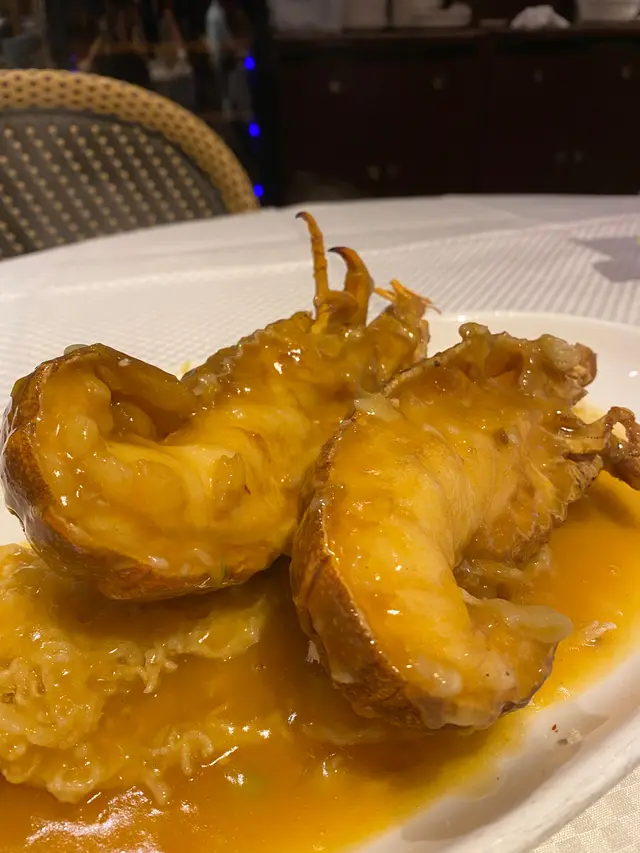 琵琶蝦跟煎米底