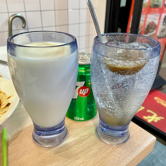 凍豆漿 & 鹹檸七