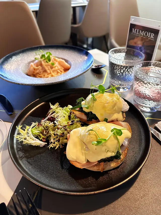 波菜煙火腿班尼迪蛋