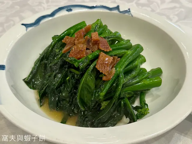 方魚炒芥蘭