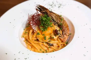 北海道海胆酱大虾扁意粉