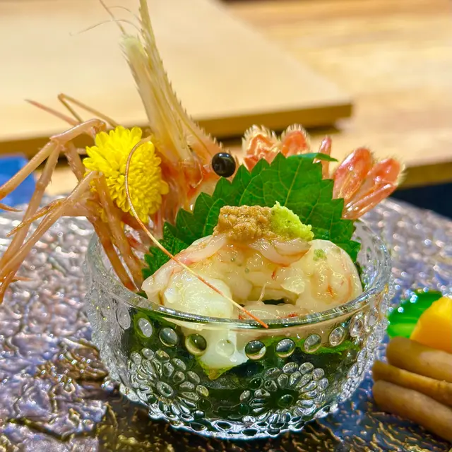 北海道牡丹蝦刺身